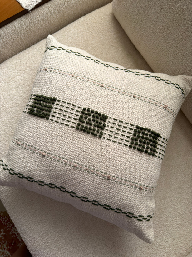 کوسن دستدوز کوک دوزی طرح رنا